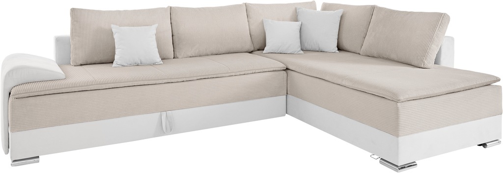 INOSIGN Ecksofa "Night & Day L-Form", mit Boxspring Bettfunktion 180x200 cm günstig online kaufen