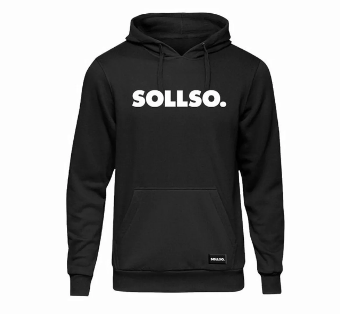 Sollso. Hoodie SOLLSO. Premium Hoodie "Pure Logo Big" Logoprint günstig online kaufen