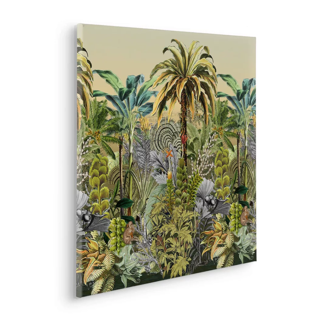 Komar Leinwandbild "Tropical Heat", (1 St.), 60x60 cm (Breite x Höhe), Keil günstig online kaufen