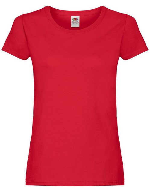 Fruit of the Loom Rundhalsshirt Fruit of the Loom Original T Lady-Fit günstig online kaufen