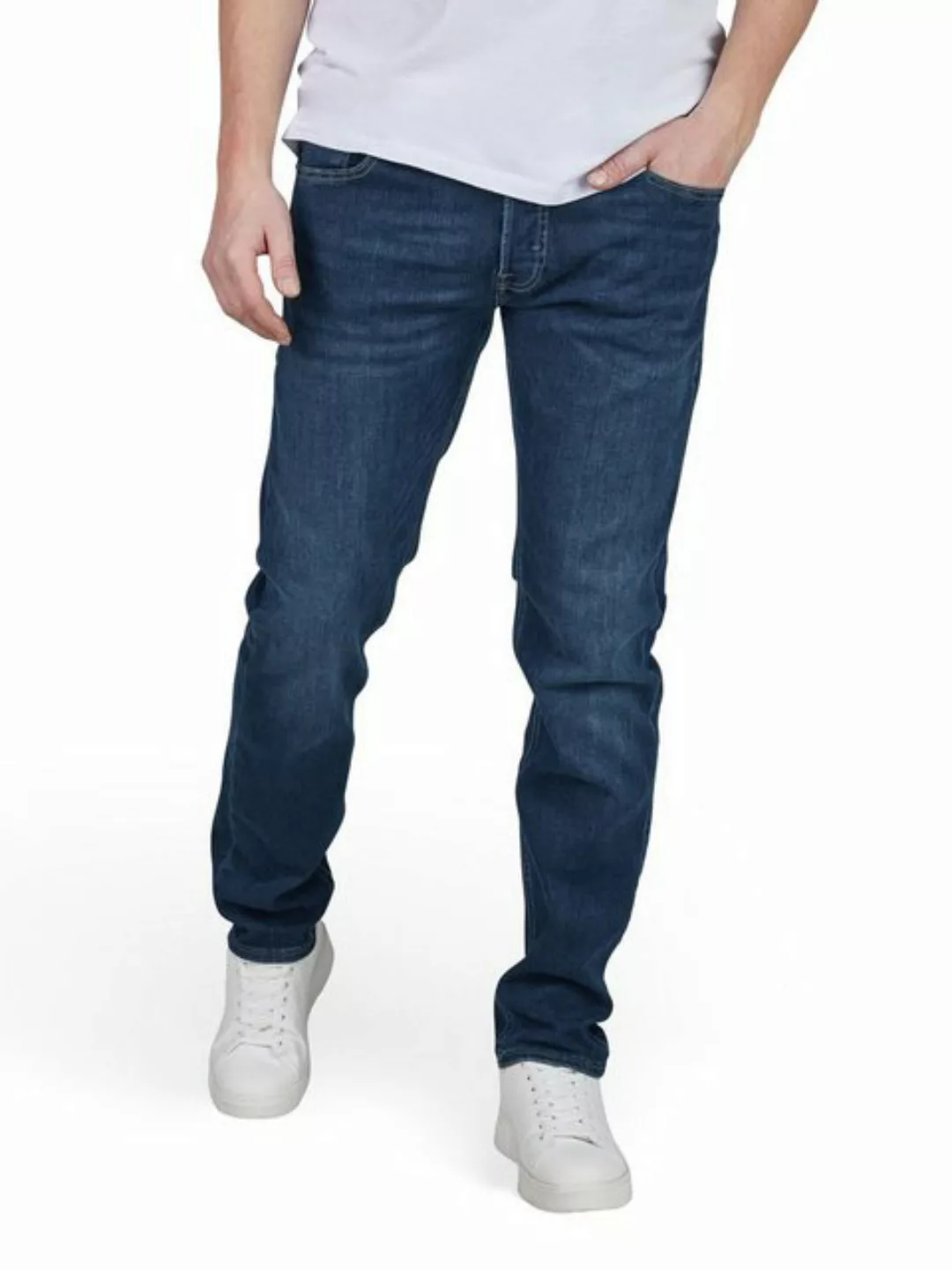 Jack & Jones Jeans Herren Stretch Slim Fit JJIGLENN günstig online kaufen