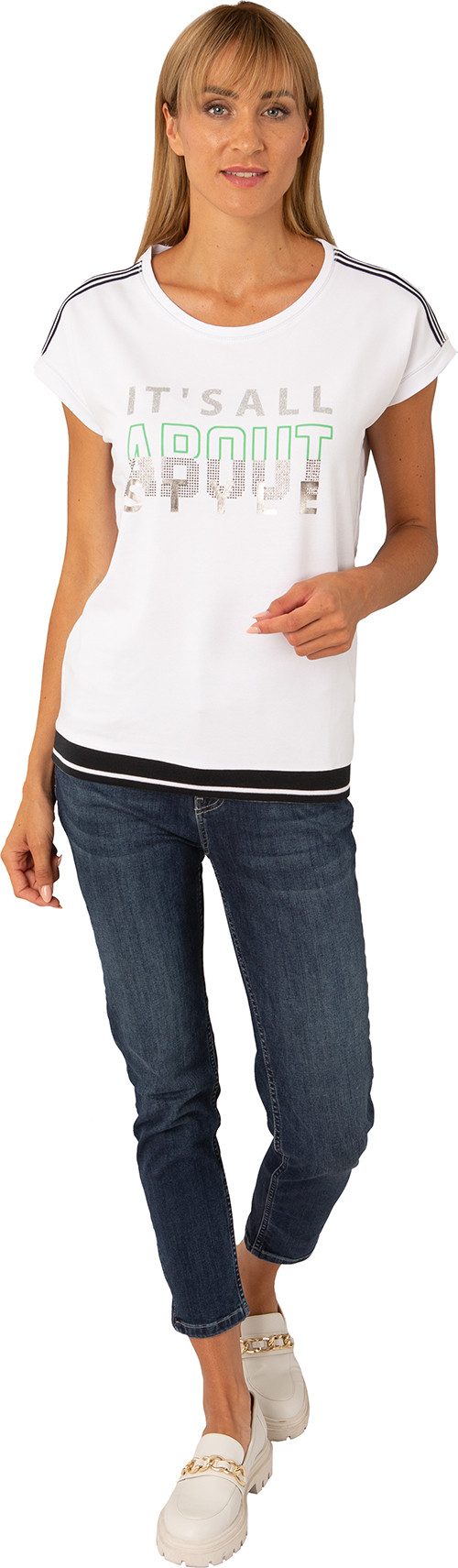 Estefania for woman T-Shirt mit eleganten günstig online kaufen