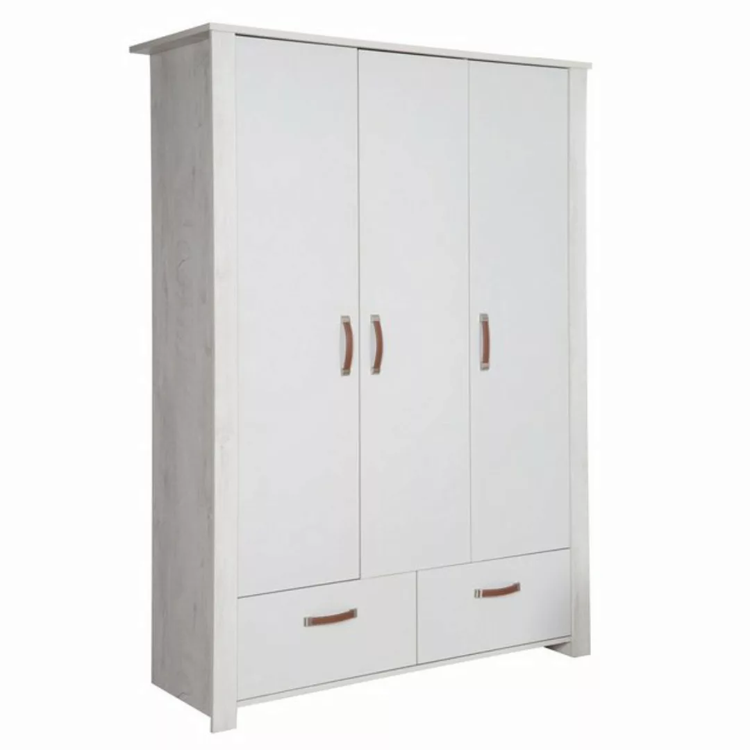 roba® Kleiderschrank Mila 3-türig Drehtürenschrank, Soft Close-Technik günstig online kaufen