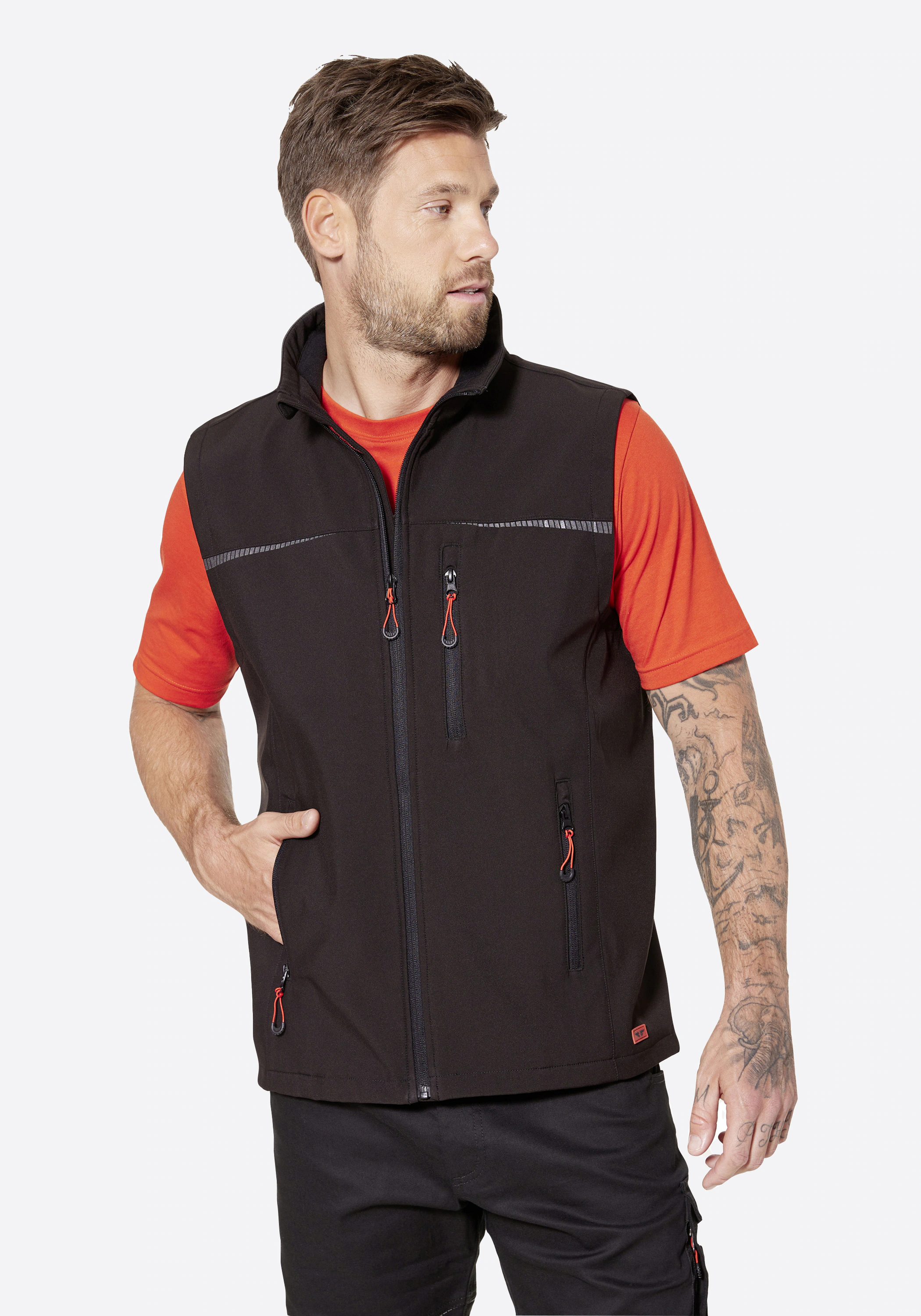 HERO by John Medoox Arbeitsweste "Workwear Arbeits-Cargoweste Softshell", A günstig online kaufen