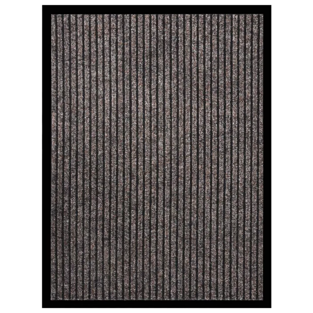 Fußmatte Gestreift Beige 60x80 Cm günstig online kaufen