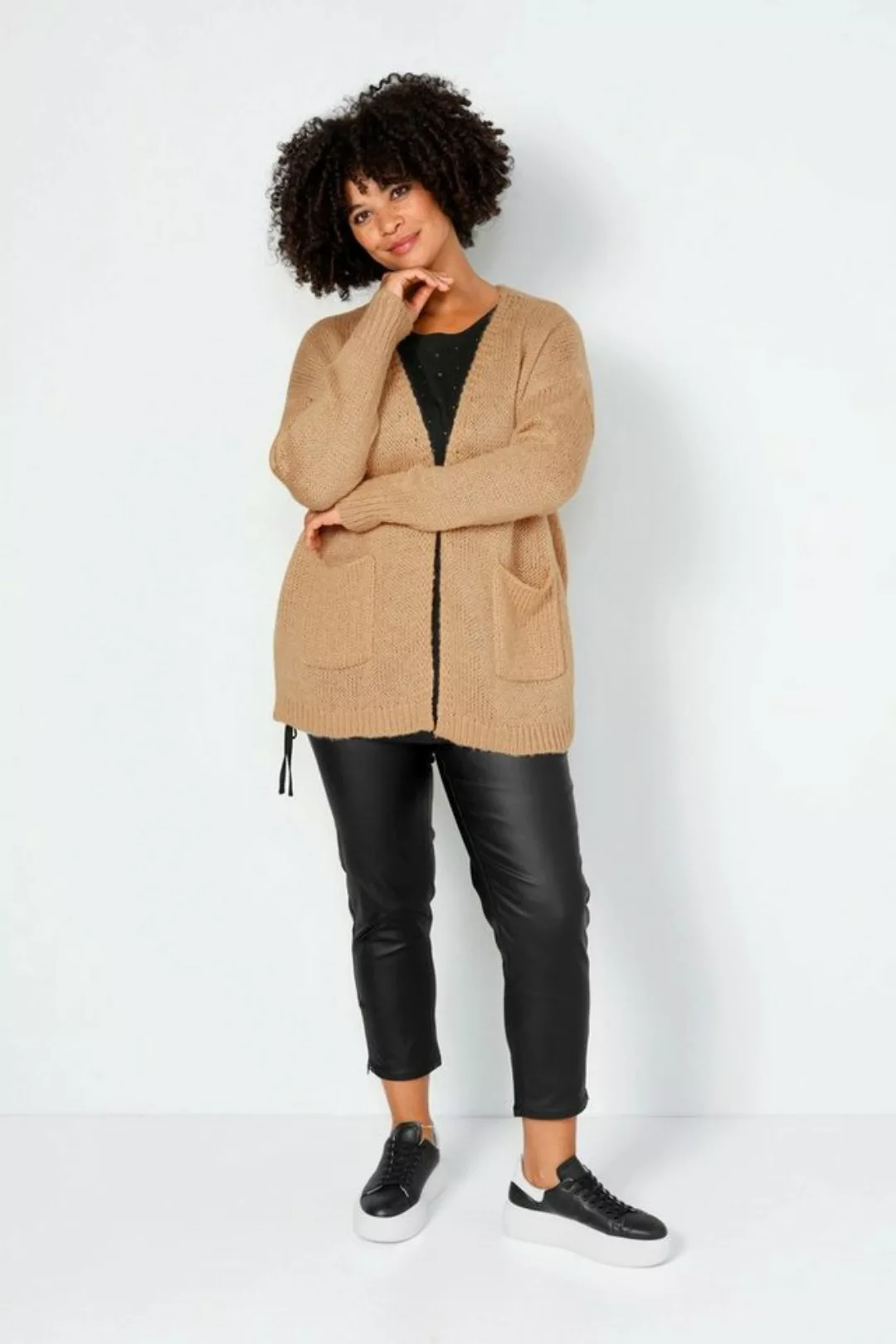 Angel of Style Strickjacke Strickjacke oversized offene Form Langarm günstig online kaufen