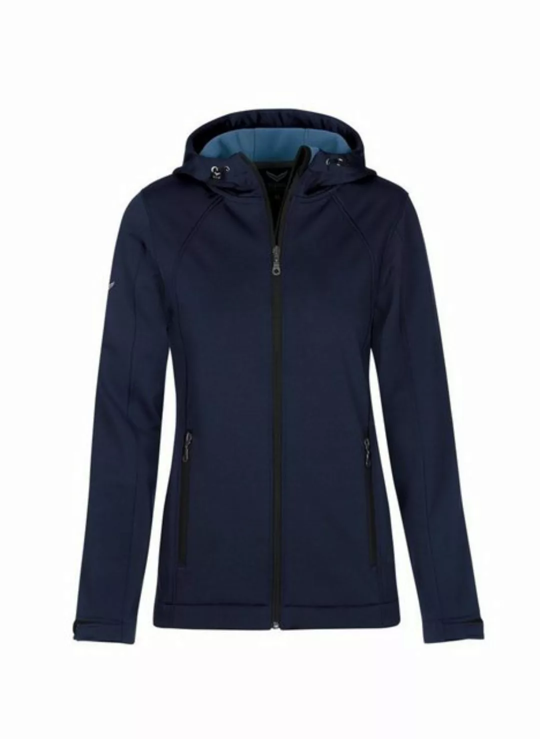 Trigema Softshelljacke "TRIGEMA Taillierte Softshell–Kapuzenjacke", (1 St.) günstig online kaufen