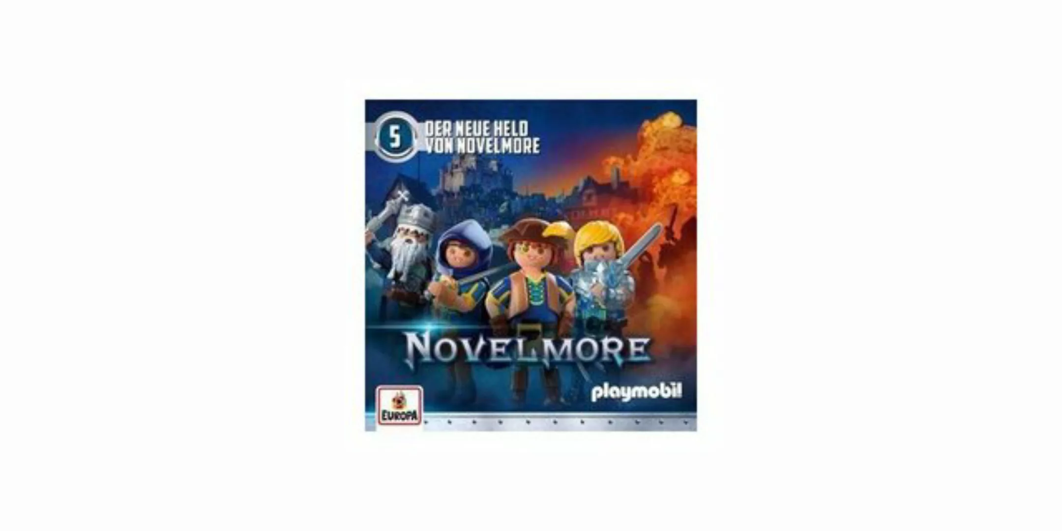 Europa Hörspiel-CD Playmobil Novelmore F.05 - Der neue Held von Novelmore günstig online kaufen