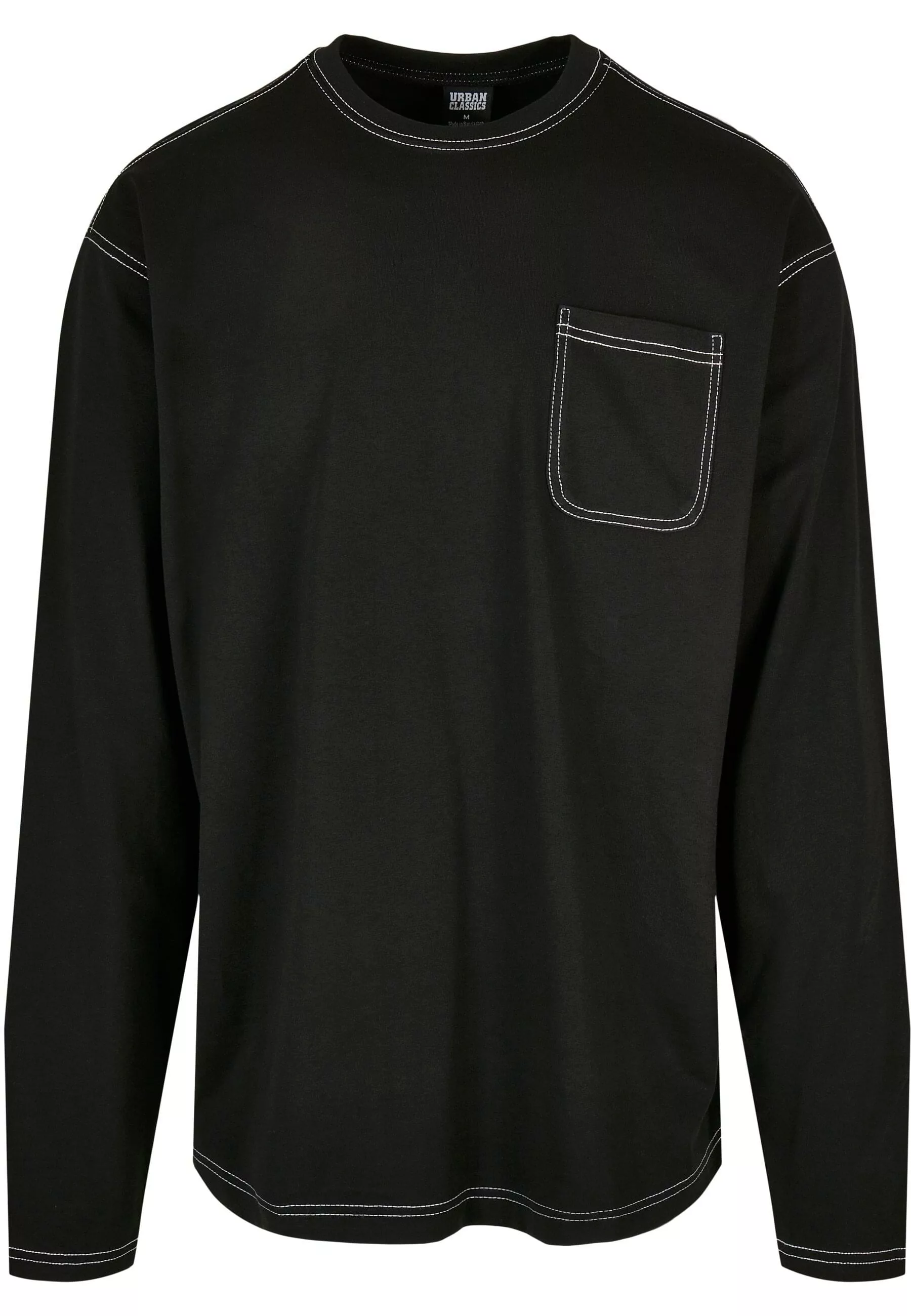 URBAN CLASSICS Longsleeve "Urban Classics Herren Heavy Oversized Contrast S günstig online kaufen