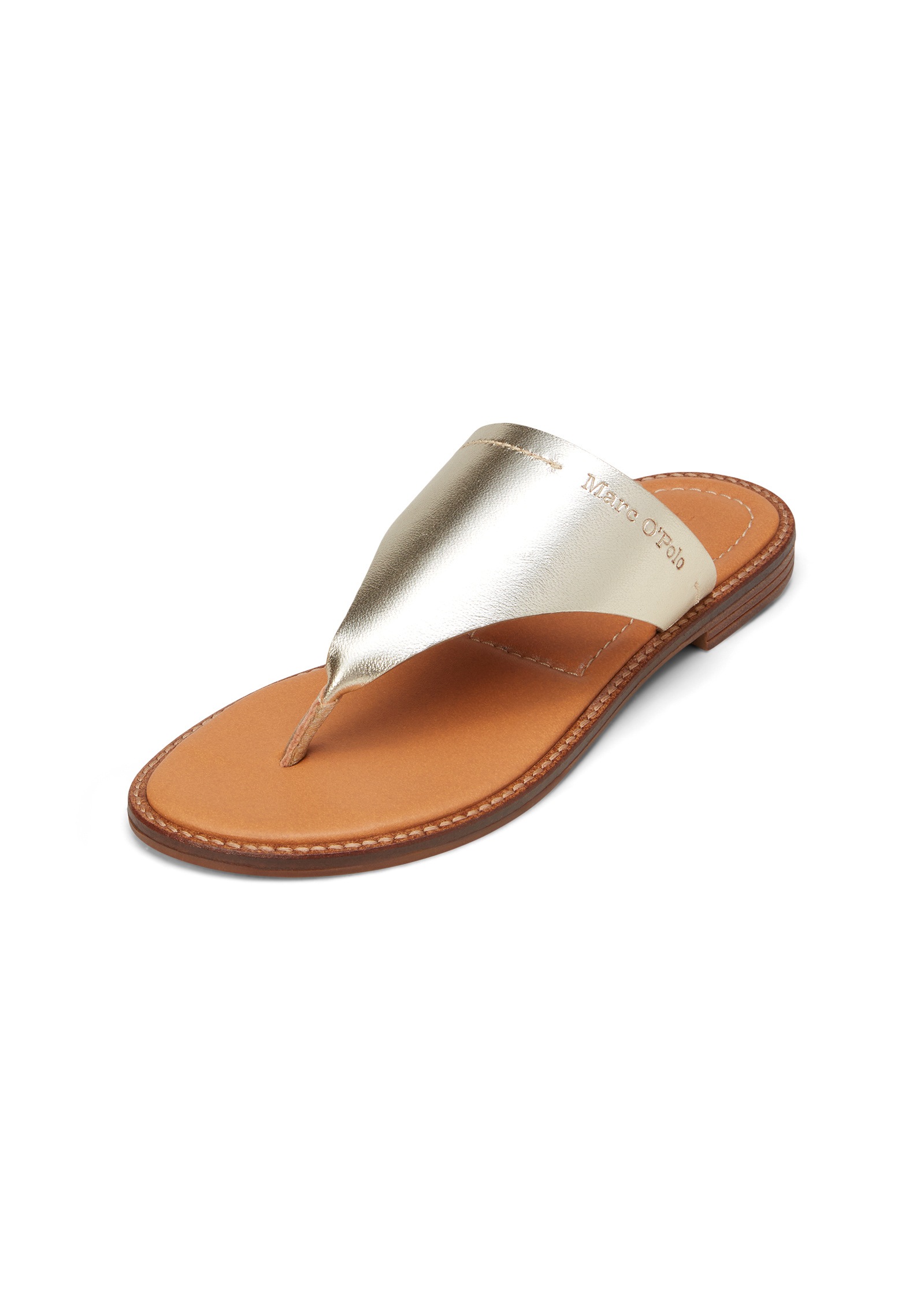 Marc OPolo Sandale "mit Champagner-Metallic-Glanz" günstig online kaufen