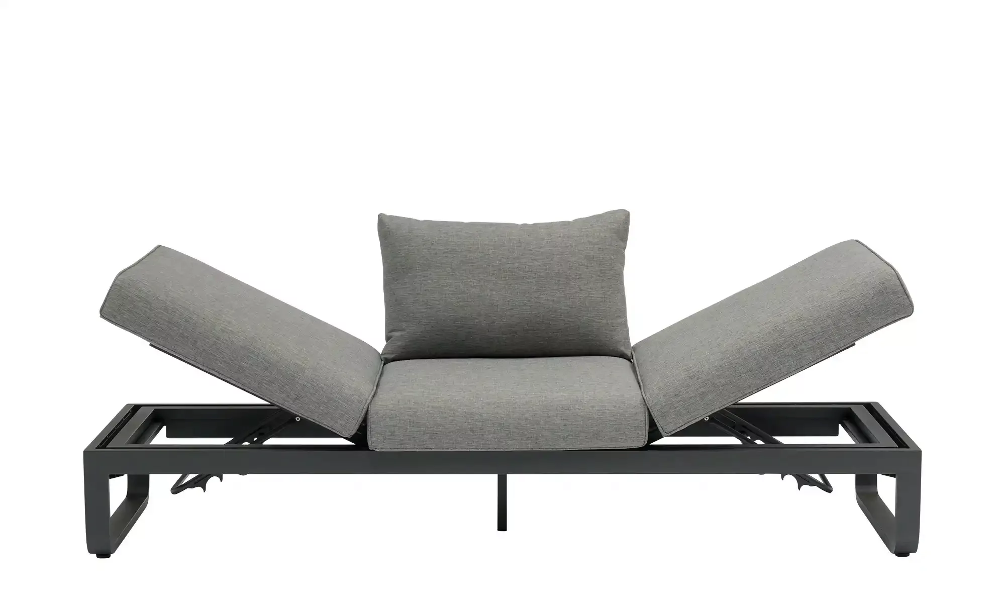 Zebra Sofa Lounge 3-Sitzer  Fly ¦ grau ¦ Maße (cm): B: 207 H: 82 T: 70 Gart günstig online kaufen