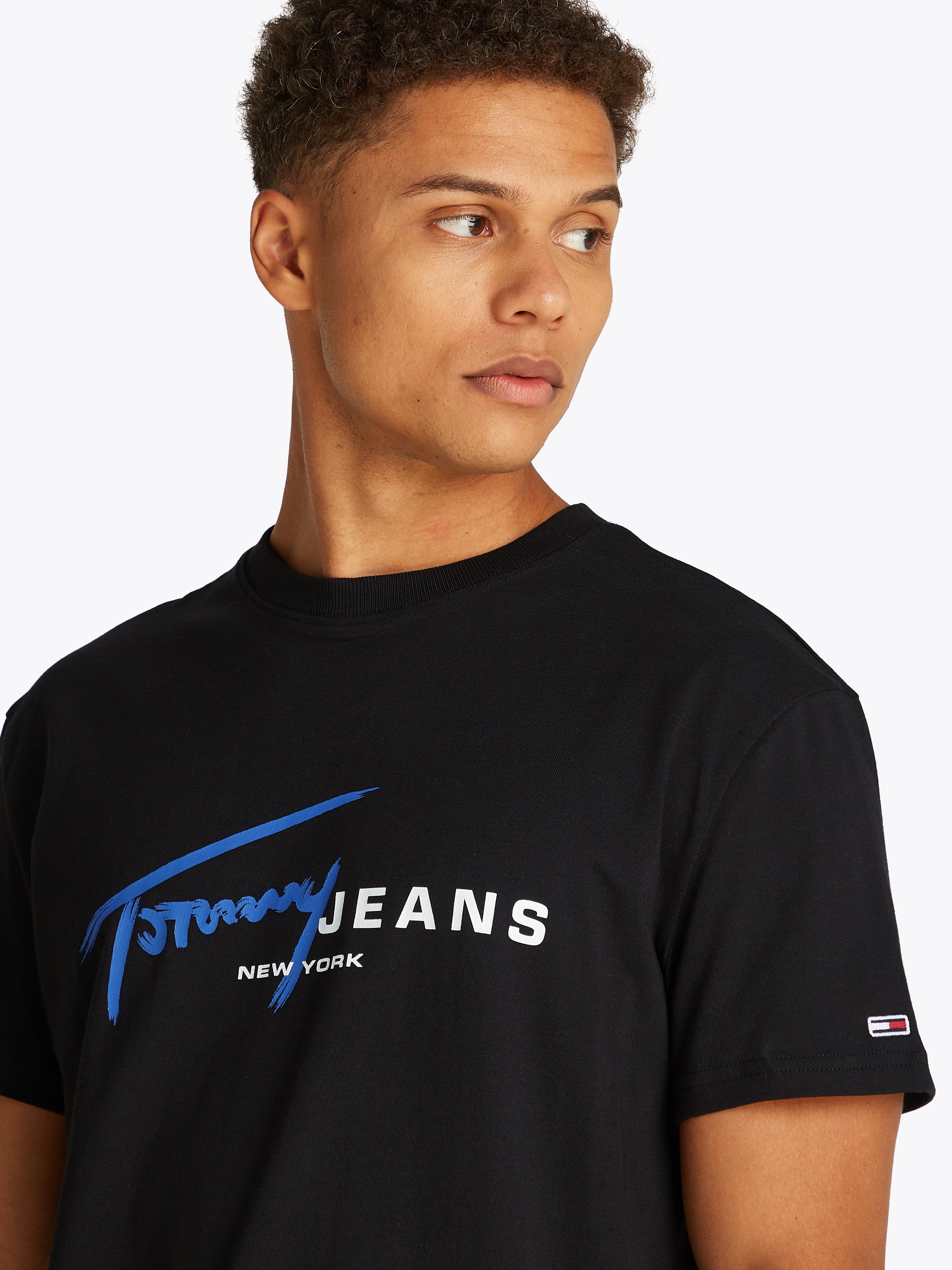 Tommy Jeans Kurzarmshirt "TJM REG SIGNTR DNA TEE EXT", Mit Rundhalsausschni günstig online kaufen