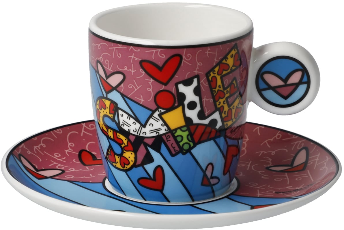 Goebel Espressotasse »Britto«, Pop Art, Fine Bone China, Romero Britto - Sm günstig online kaufen