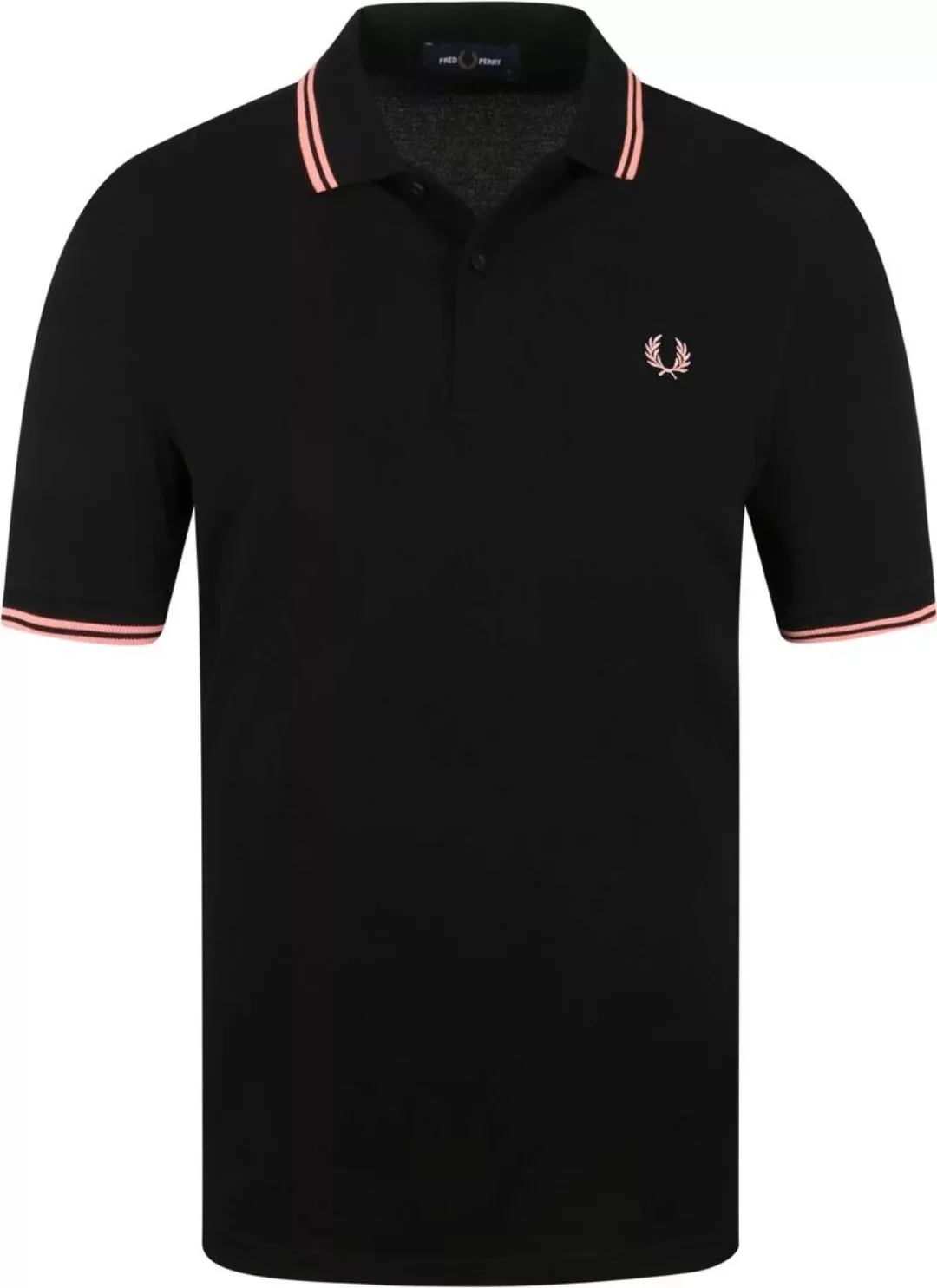 Fred Perry Polo Shirt M3600 Schwarz - Größe S günstig online kaufen