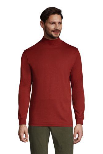 Supima Stehbundshirt, Classic Fit, Herren, Größe: XL Normal, Rot, Baumwolle günstig online kaufen
