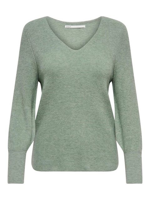 ONLY V-Ausschnitt-Pullover Only Damen Strick-Pullover OnlLatia Sweater Ball günstig online kaufen