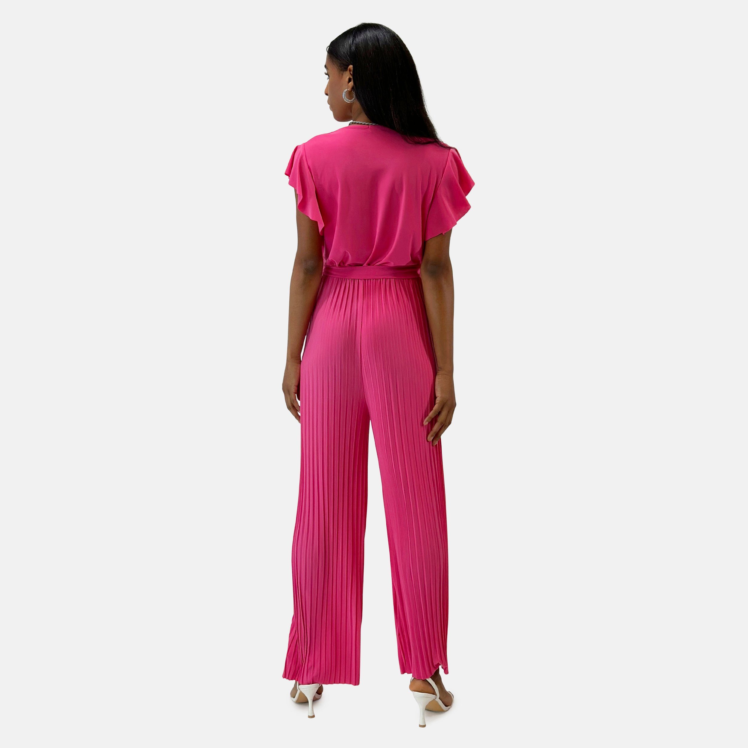 Elara Jumpsuit Elara Damen Jumpsuit V-Schnitt günstig online kaufen