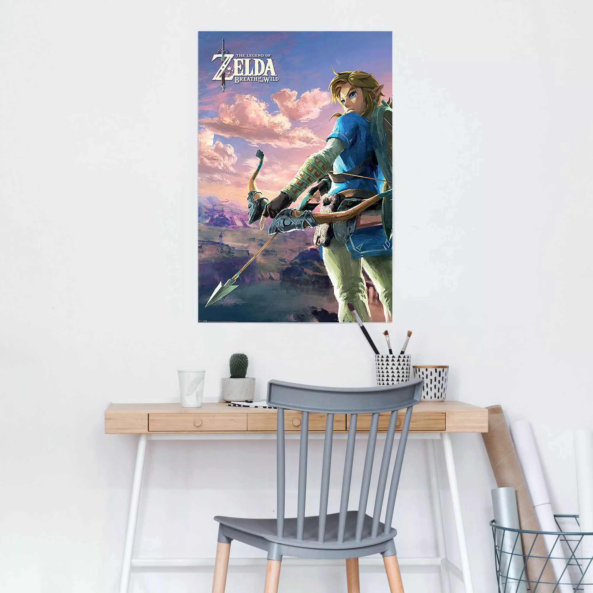 Reinders Poster "Zelda Breath Of The Wild" günstig online kaufen