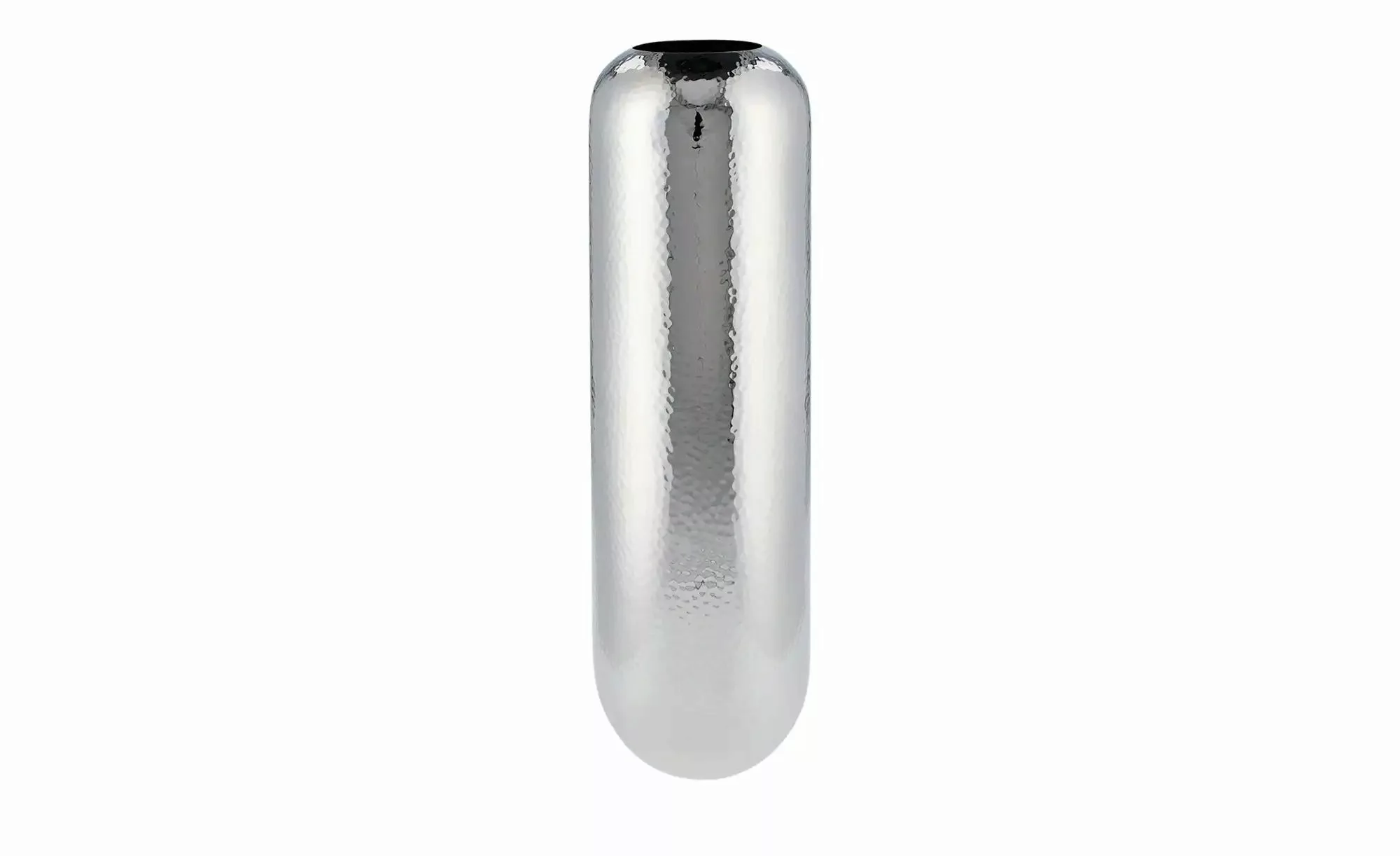 Vase ¦ silber ¦ Stahl ¦ Maße (cm): H: 60  Ø: 20 Accessoires > Vasen - Höffn günstig online kaufen