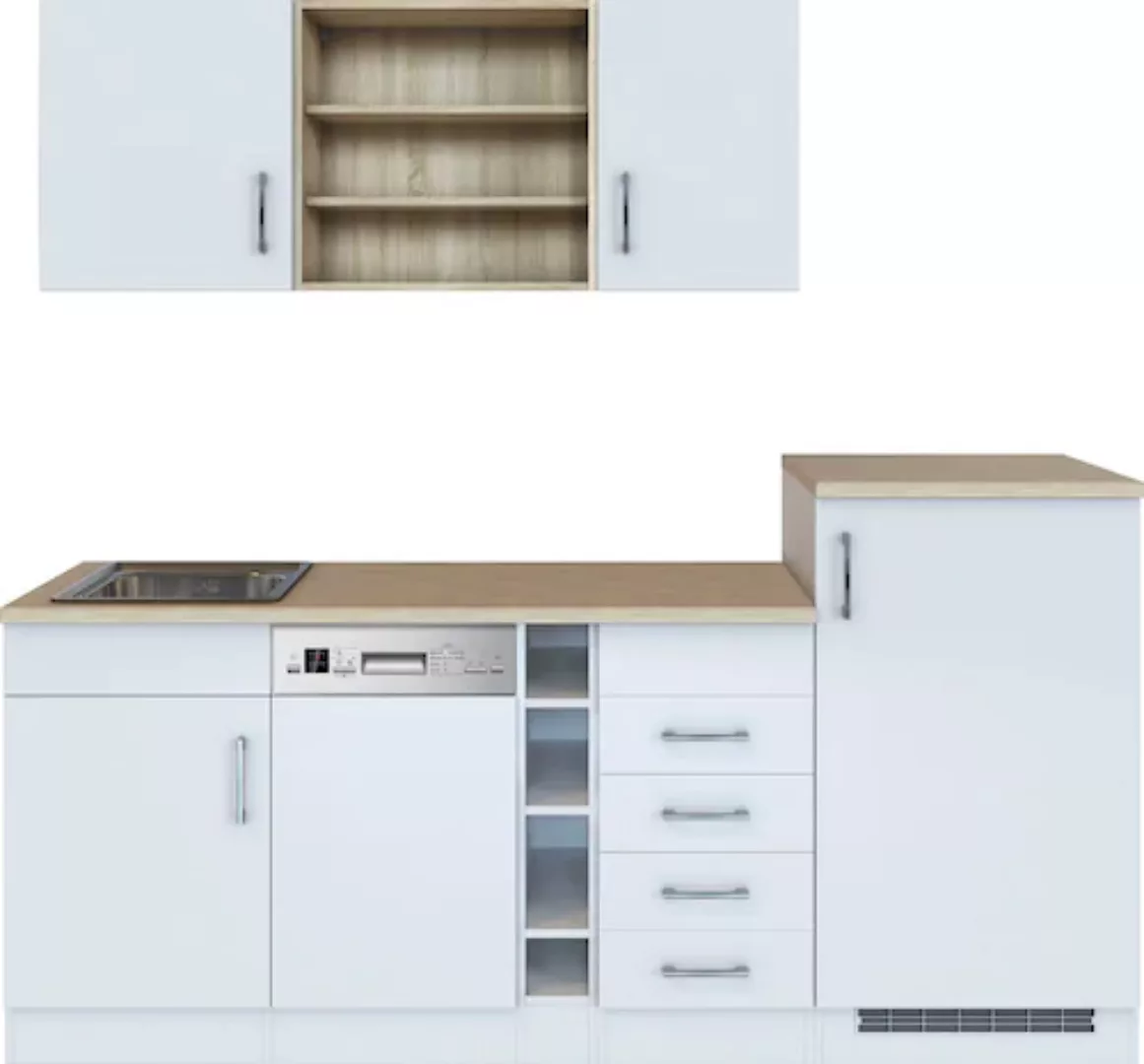 KOCHSTATION Küche »KS-Mali«, Breite 210 cm, mit E-Geräten günstig online kaufen