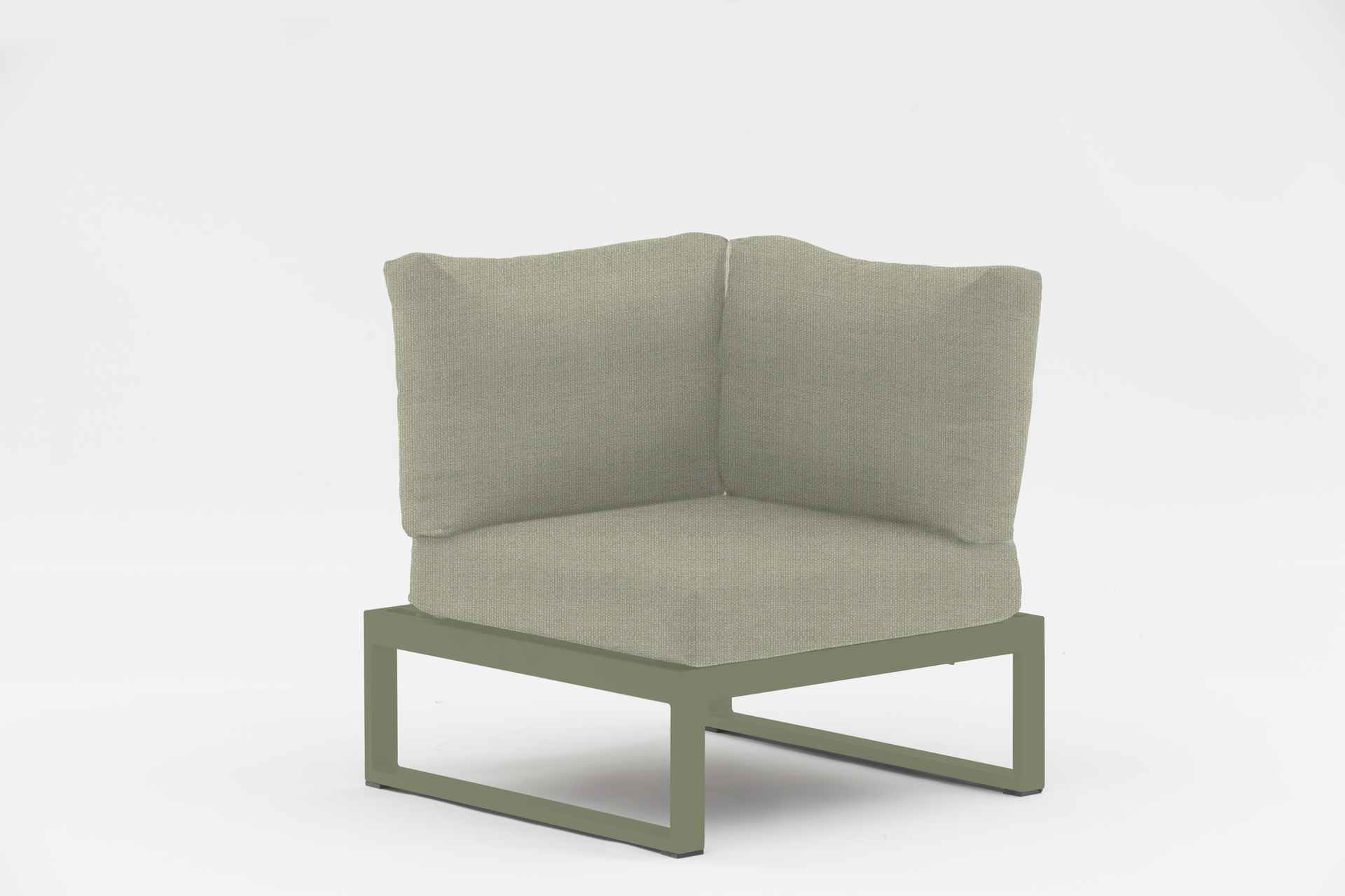 Nest Eckelement für Outdoor Sofa Grün günstig online kaufen