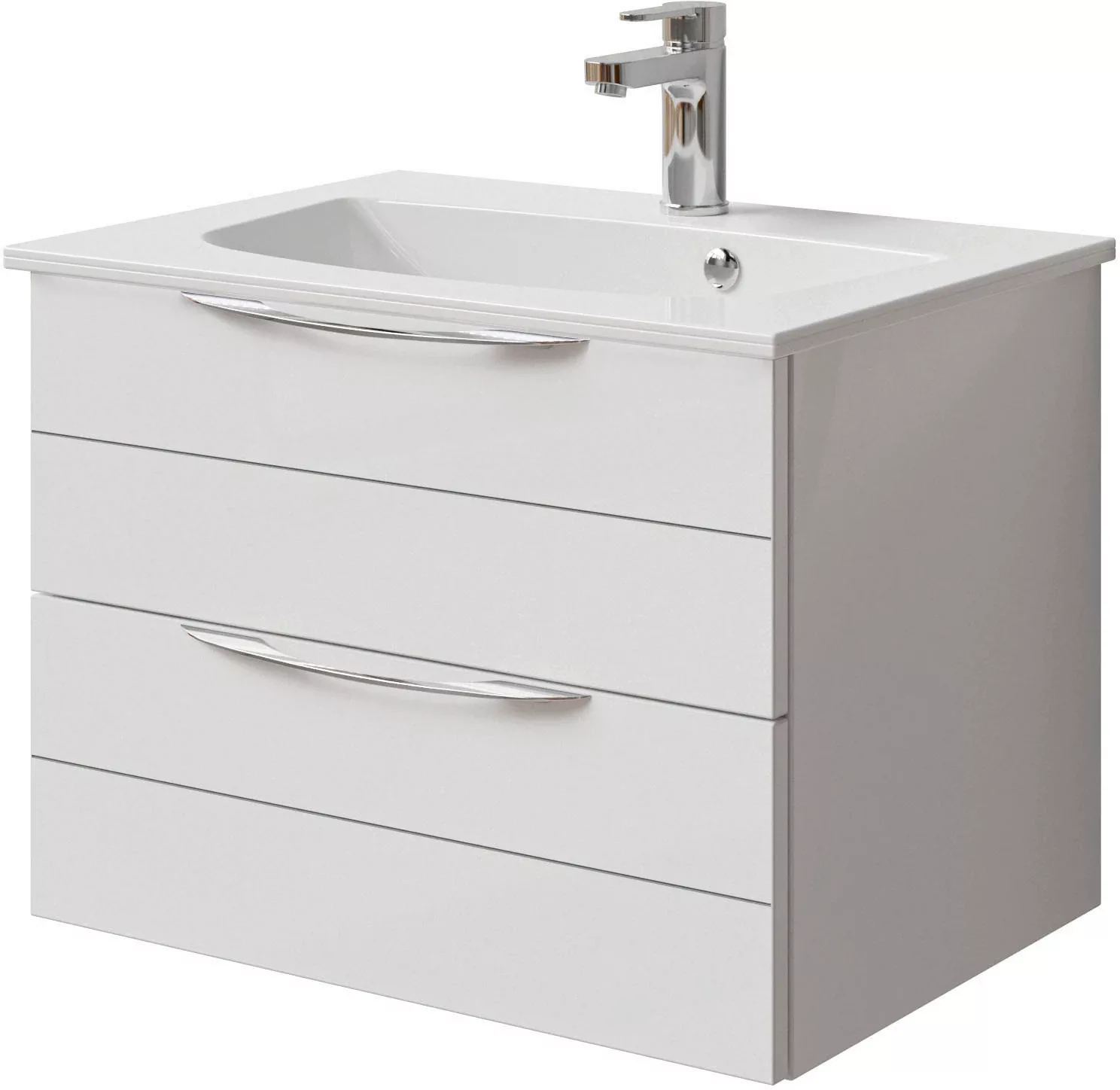 Saphir Waschtisch "Serie 6025 Mineralmarmor-Waschtisch mit Unterschrank, 67 günstig online kaufen