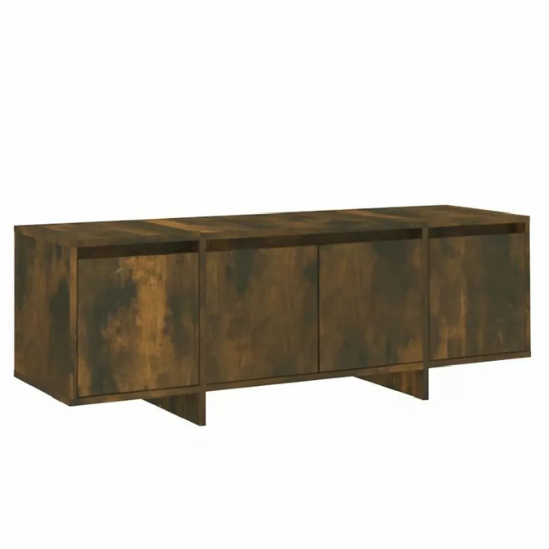 furnicato TV-Schrank Räuchereiche 120x30x40,5 cm Holzwerkstoff günstig online kaufen