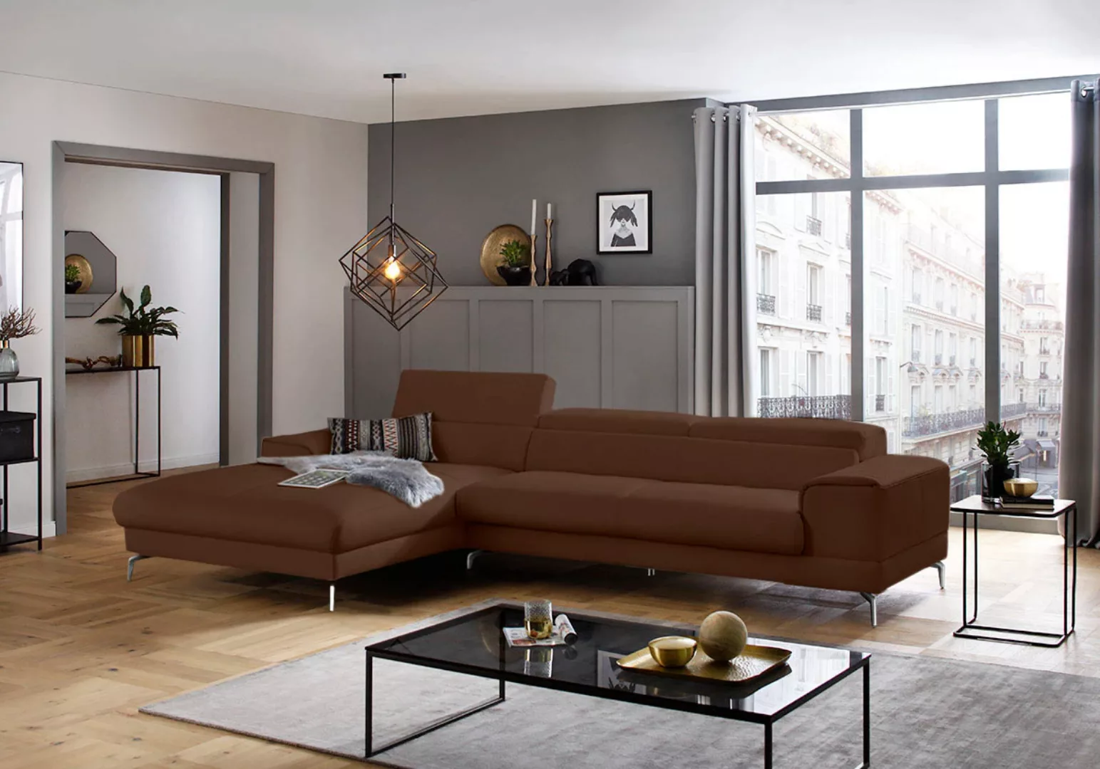 W.SCHILLIG Ecksofa "piedroo, Designsofa mit tollem Sitzkomfort, elegant und günstig online kaufen