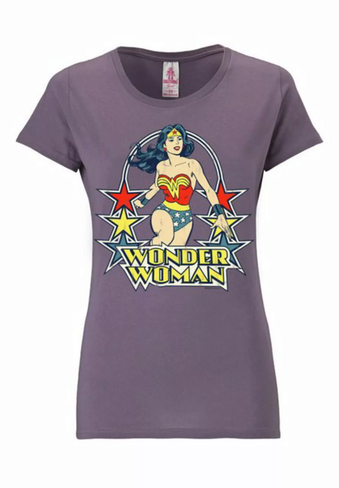 LOGOSHIRT T-Shirt Print DC Comics Wonder Woman Stars mit lizenziertem Print günstig online kaufen