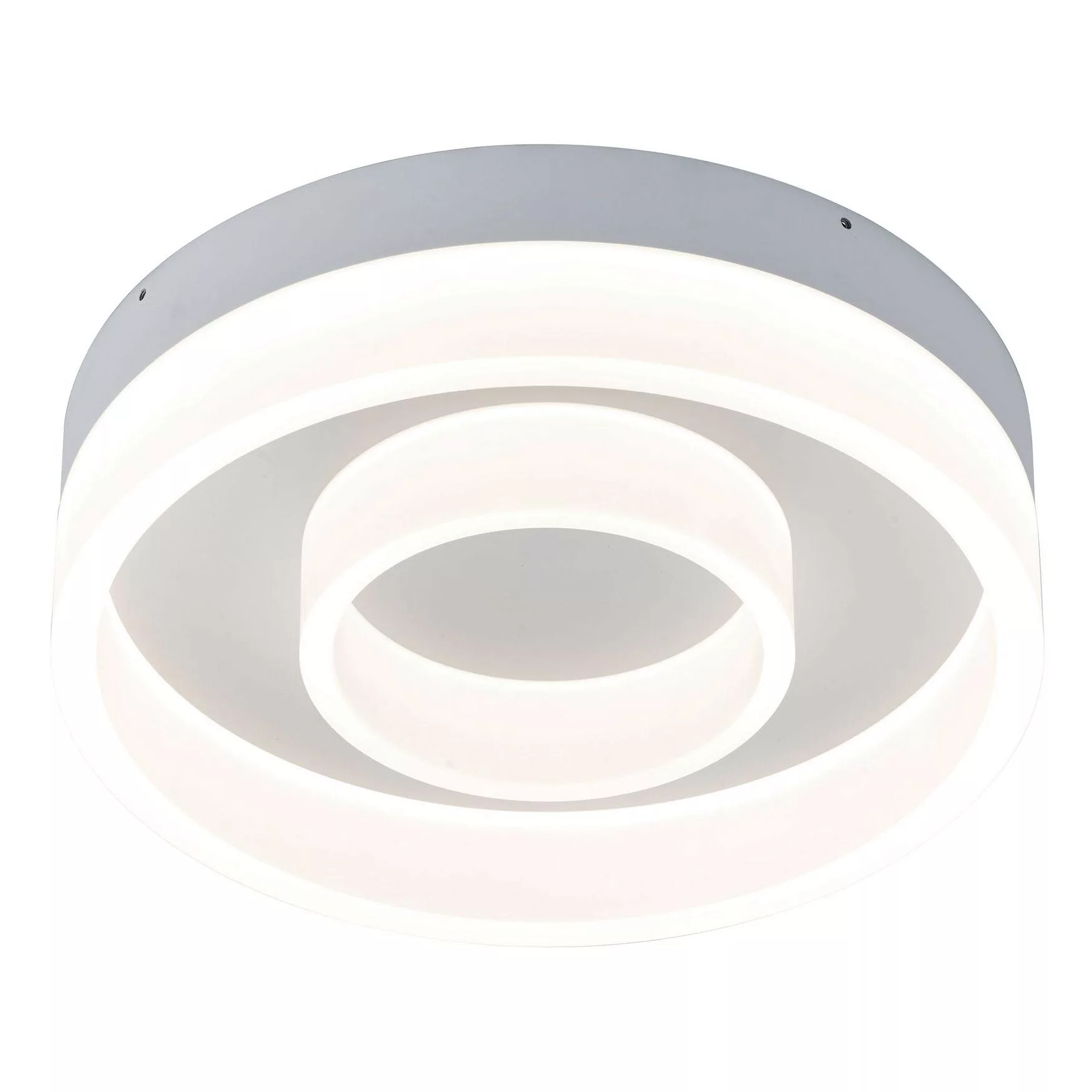 Helestra - Liv LED Deckenleuchte Ø30cm - weiß/matt/H x Ø 7,5x30cm/2900K/463 günstig online kaufen