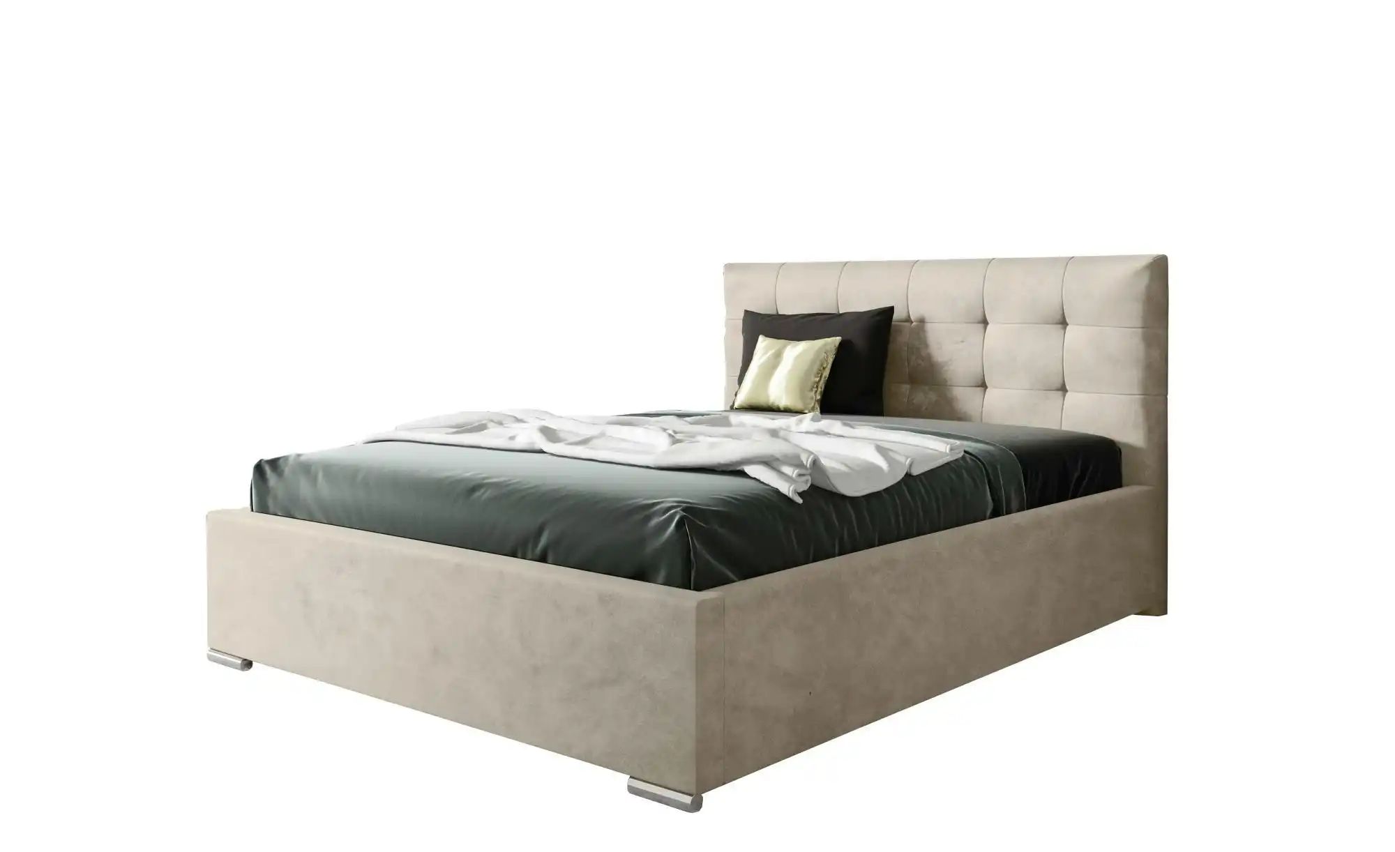 Polsterbett mit Bettkasten Play ¦ beige ¦ Maße (cm): B: 160 H: 110 Betten > günstig online kaufen