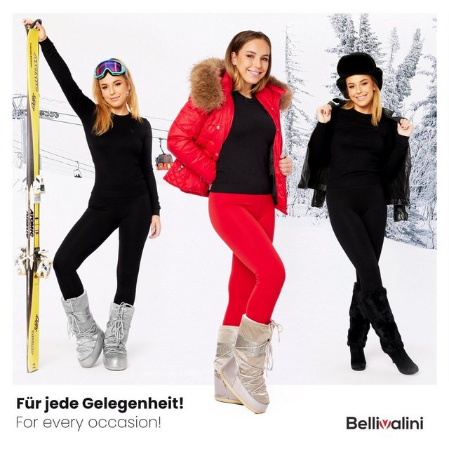 Bellivalini Leggings Damen Thermohose Lang BLV50-320 (1-tlg) Weich, Gefütte günstig online kaufen