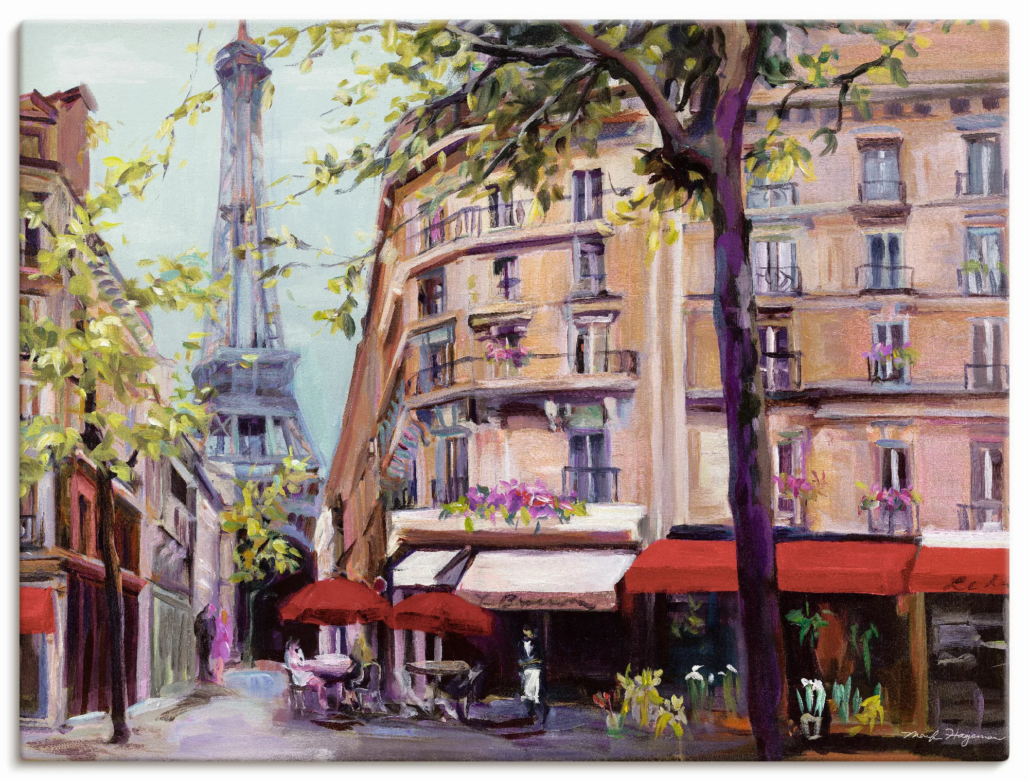 Artland Wandbild "Frühling in Paris", Frankreich, (1 St.) günstig online kaufen