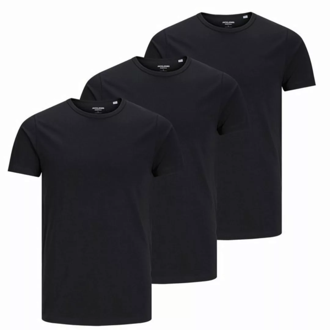 Jack & Jones T-Shirt BASIC (SPARPACK) für jeden Tag im schlichten Design im günstig online kaufen