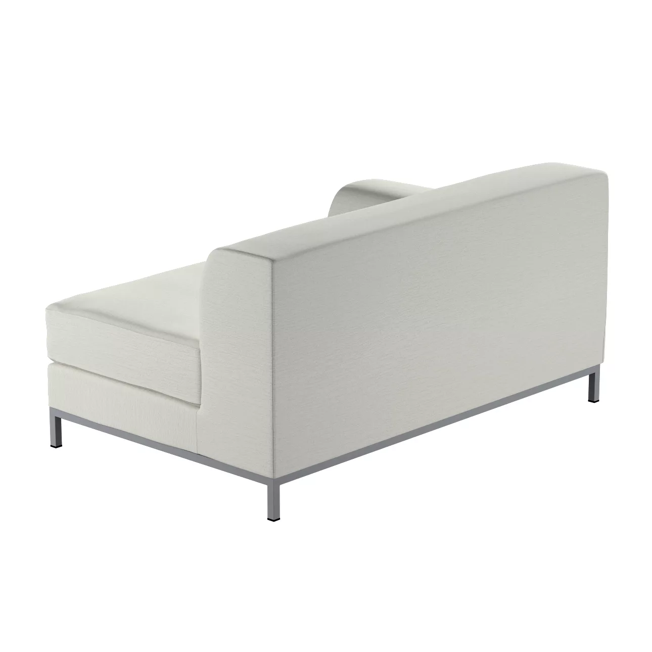 Bezug für Kramfors 2-Sitzer Sofa, Lehne links, mittelgrau, Bezug für Kramfo günstig online kaufen