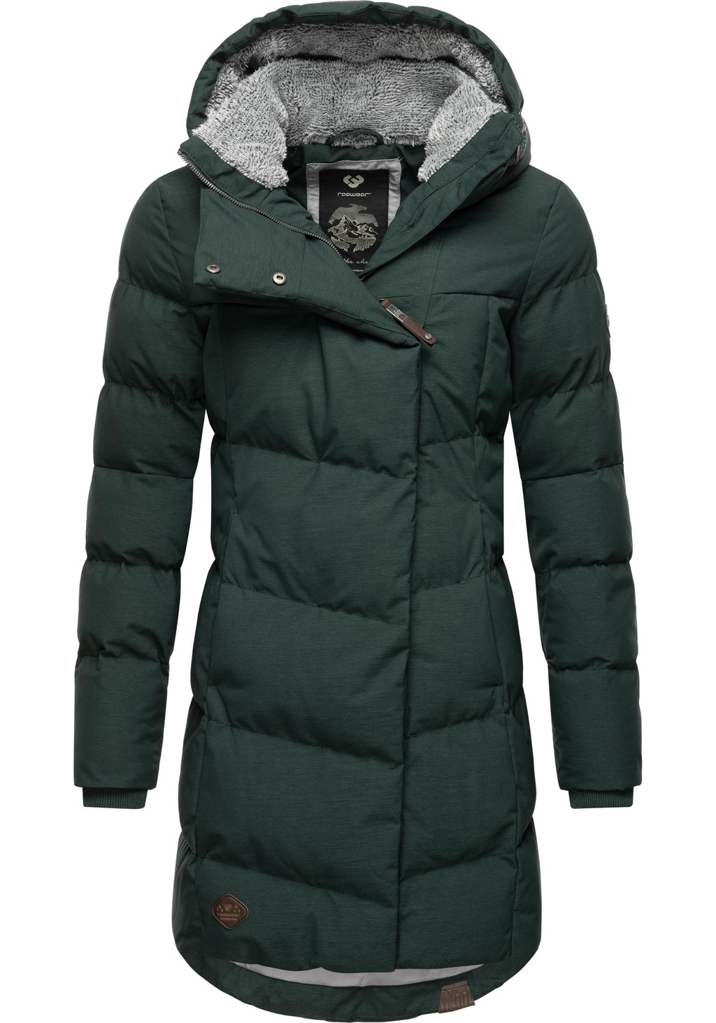 Ragwear Wintermantel "Pavla", stylischer Winterparka mit Teddyfutter und Ka günstig online kaufen