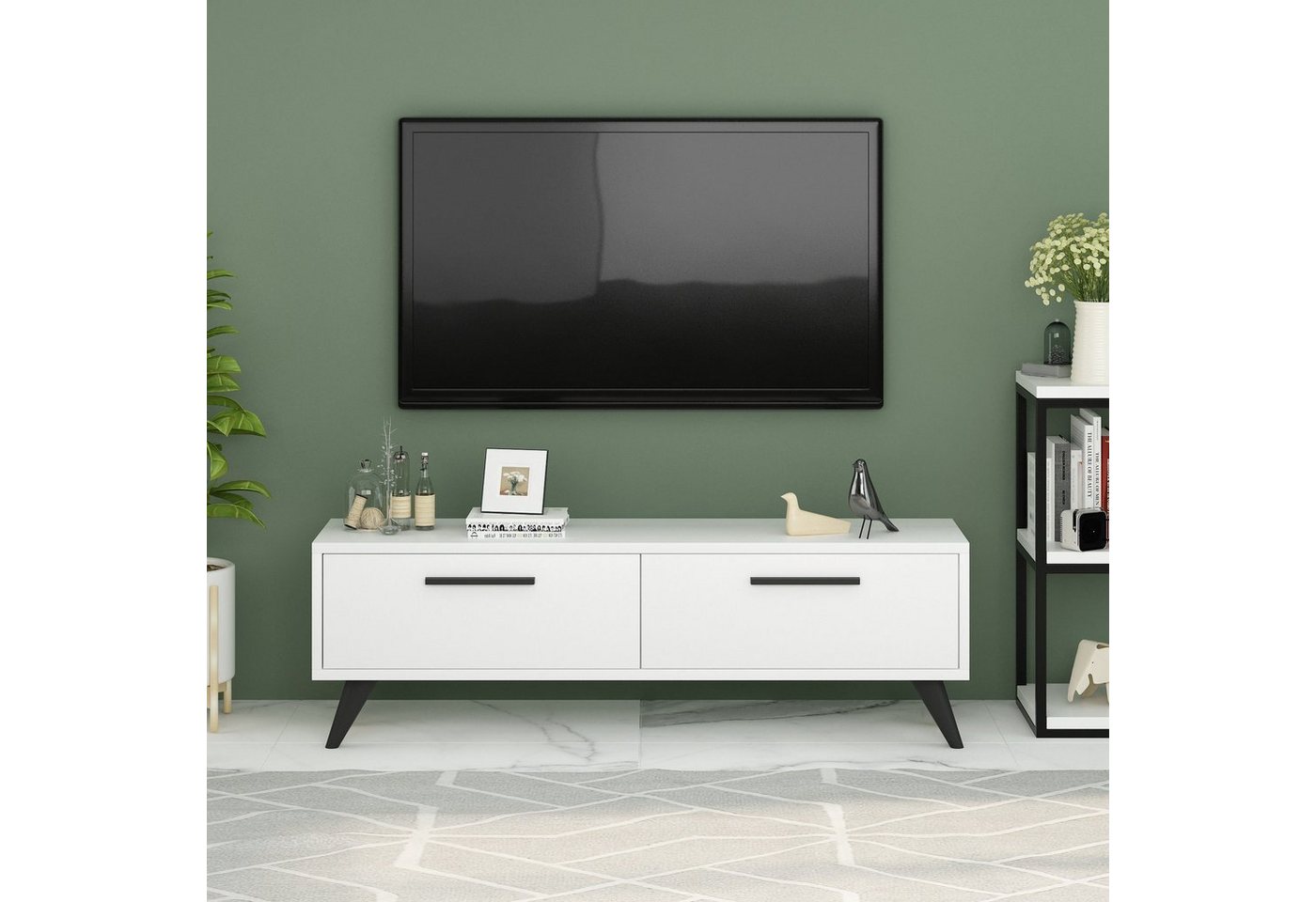 Skye Decor TV-Schrank Schränke, 45x120x29,6 cm, 100% Melaminbeschichtete Pa günstig online kaufen