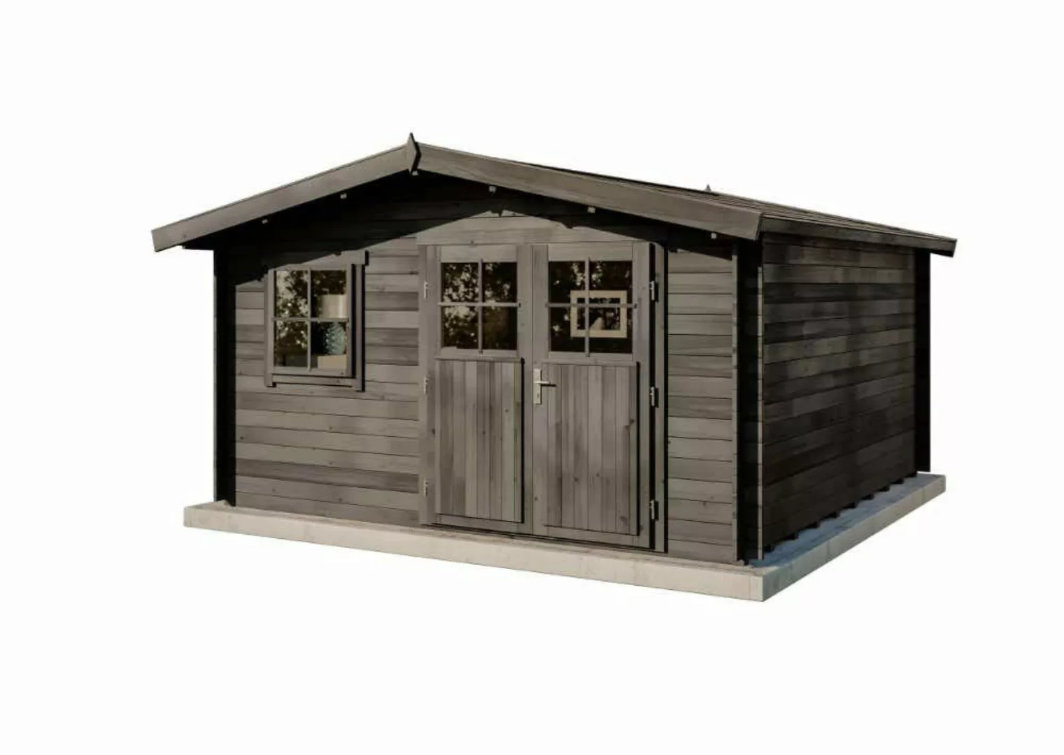 Alpholz Gartenhaus Holz Valeria-28, BxT: 428x427 günstig online kaufen