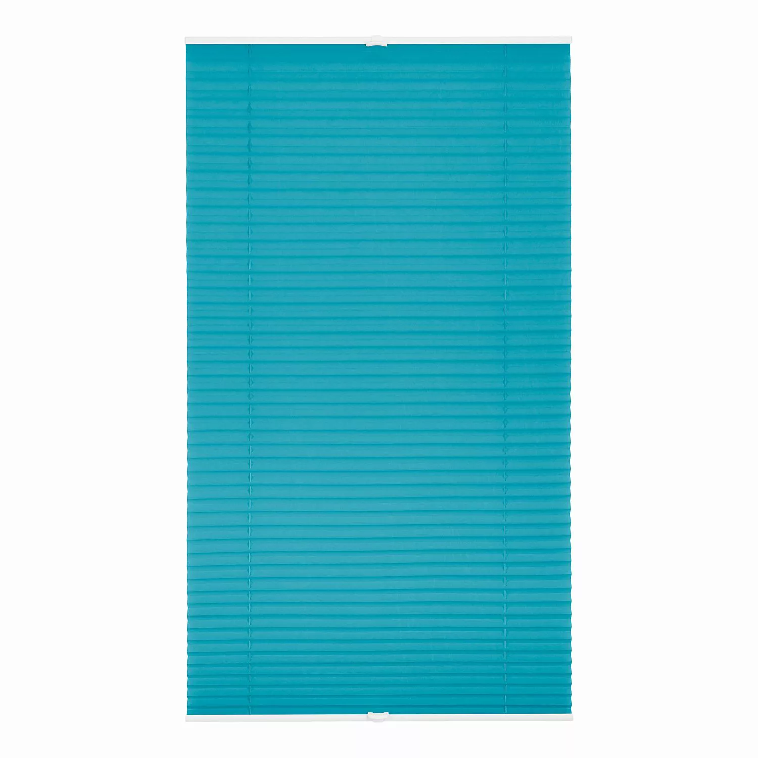 Spannplissee blau B/L: ca. 120x130 cm günstig online kaufen