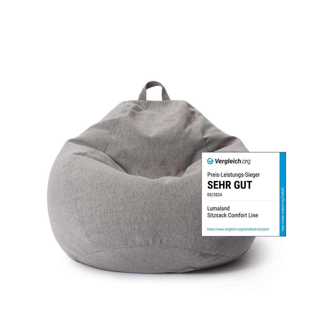 Lumaland Sitzsack Comfort Line, Indoor Beanbag günstig online kaufen