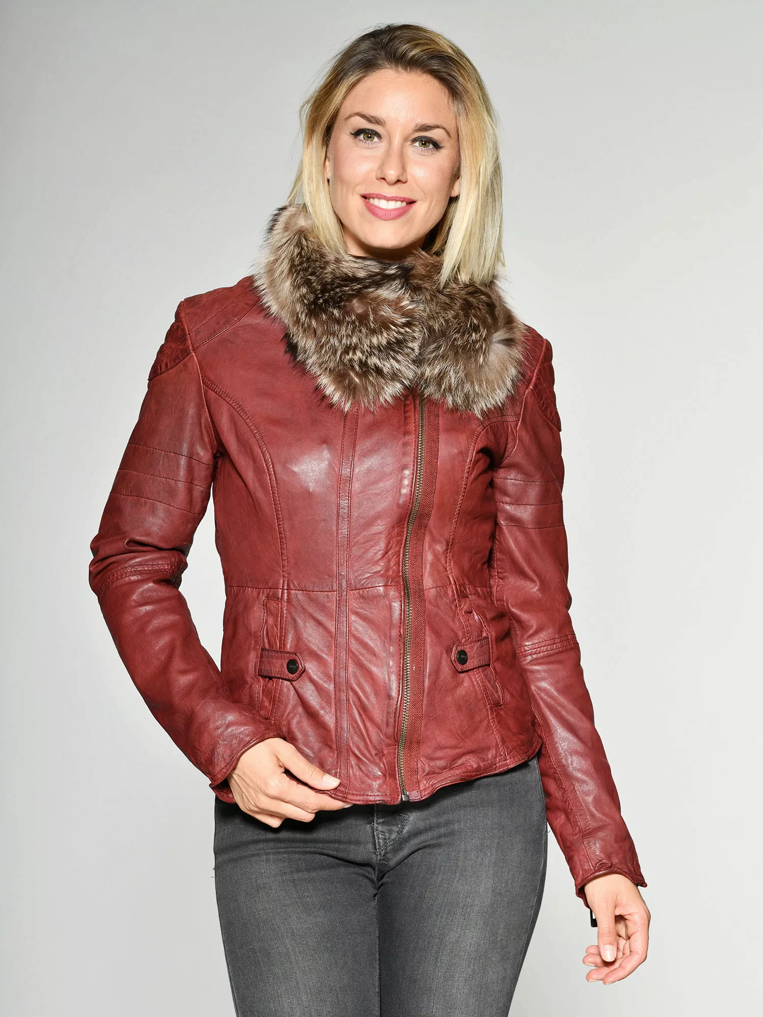 Maze Lederjacke "Stafford" günstig online kaufen