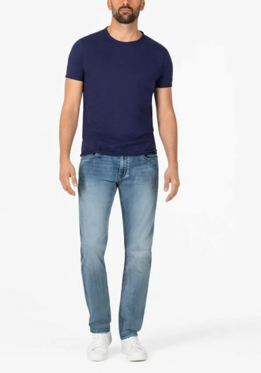 TIMEZONE Herren Jeans Slim EduardoTZ - Slim Fit - Blau - Aqua Blue Wash günstig online kaufen