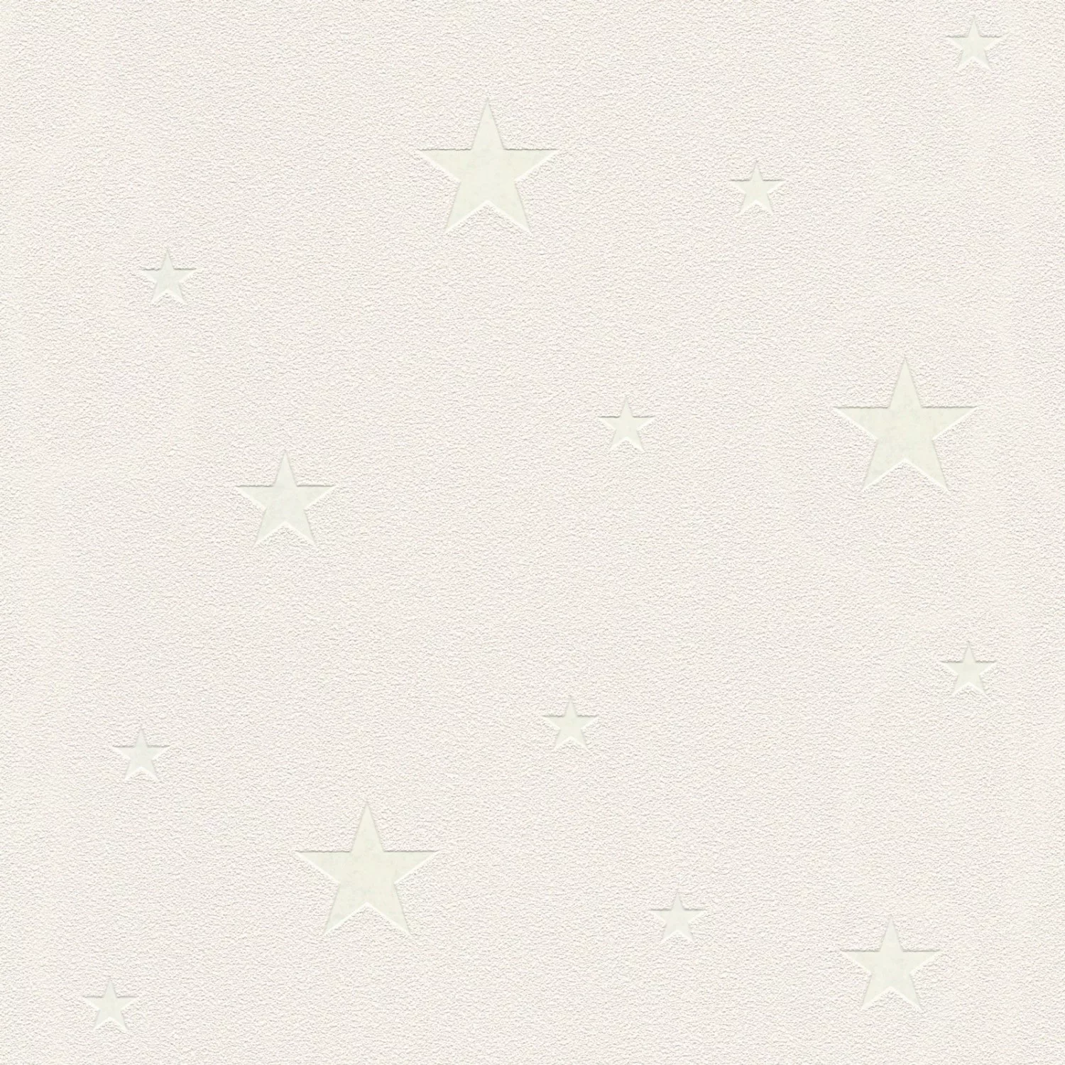 Bricoflor Tapete mit Sternenhimmel Leuchtend Fluoreszierende Tapete in Crem günstig online kaufen