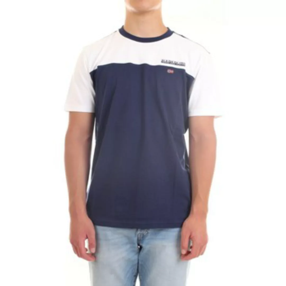 Napapijri  T-Shirt NP0A4F6T T-Shirt/Polo Mann BLAU günstig online kaufen