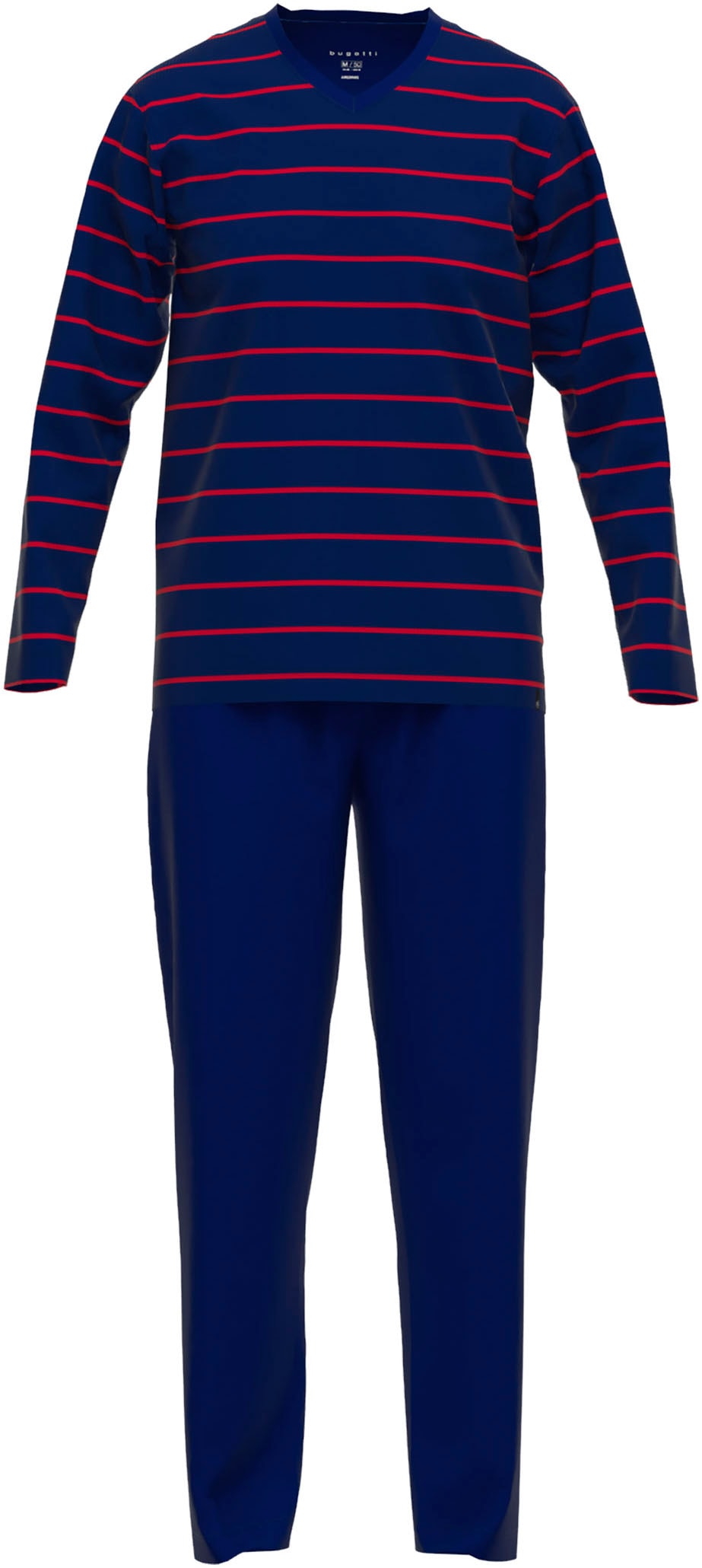 bugatti Pyjama, (2 tlg.), für einen klassischen Look günstig online kaufen