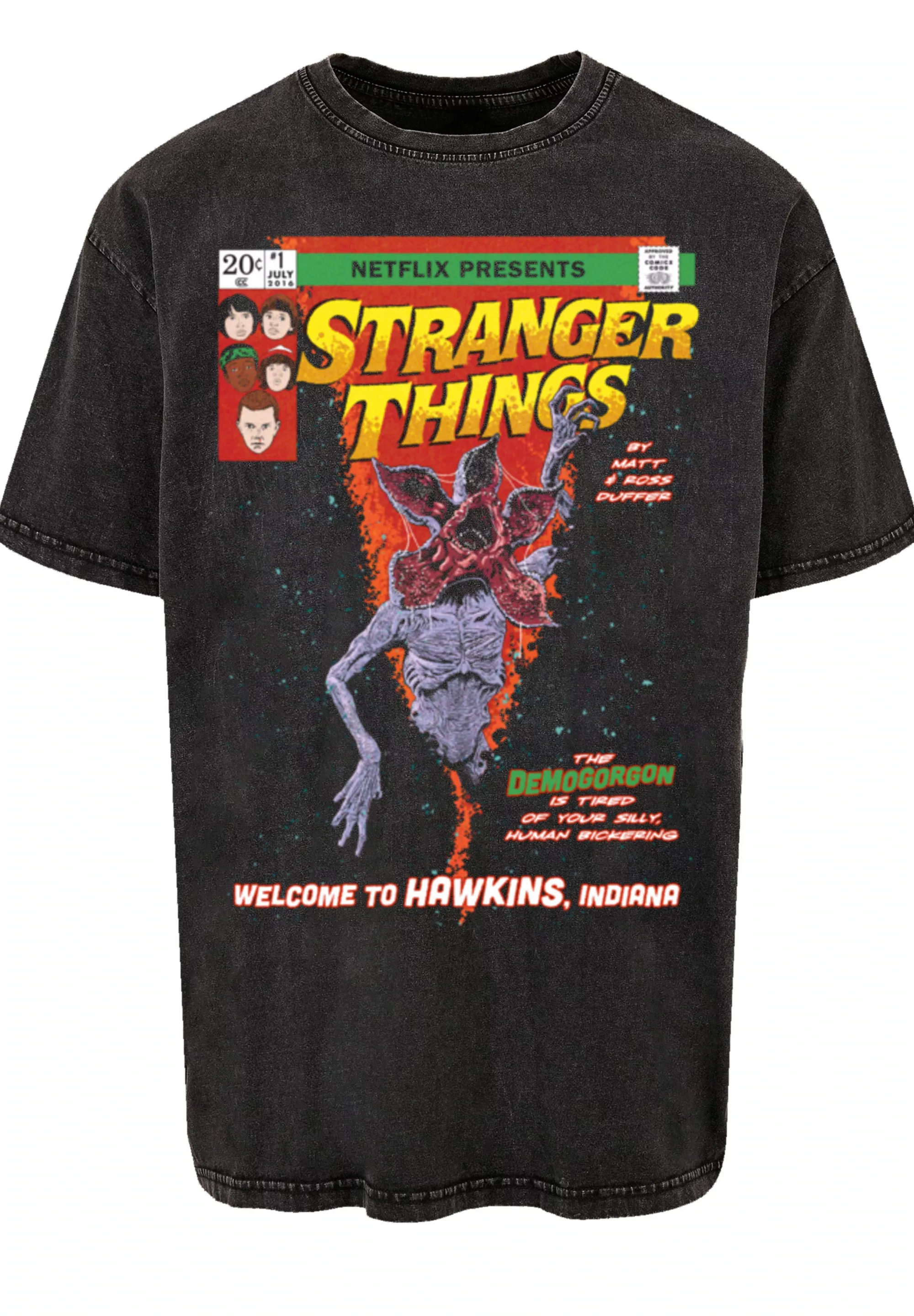 F4NT4STIC T-Shirt "Stranger Things Comic Cover", Premium Qualität günstig online kaufen