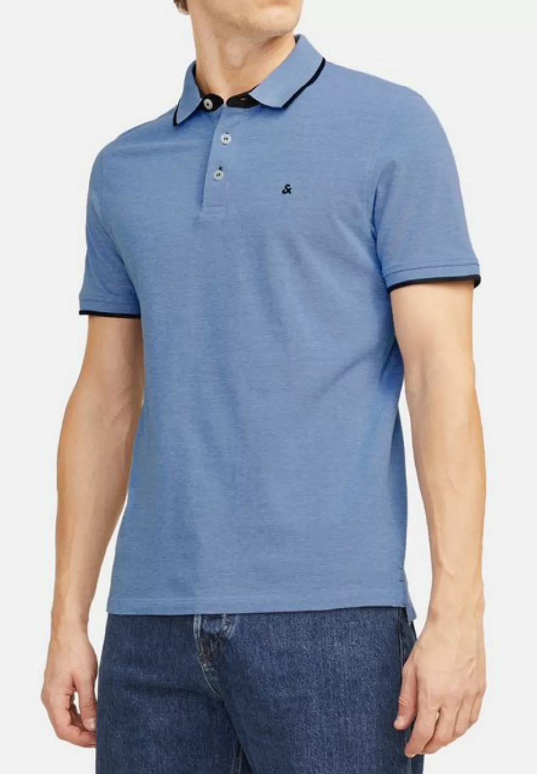 Jack & Jones Herren Poloshirt JJEPAULOS Slim Fit günstig online kaufen