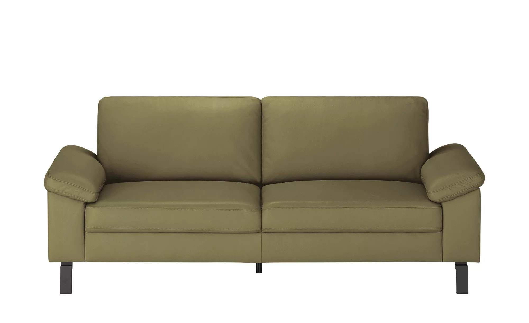 Max Schelling Ledersofa  Maximum - grün - 204 cm - 86 cm - 97 cm - Polsterm günstig online kaufen