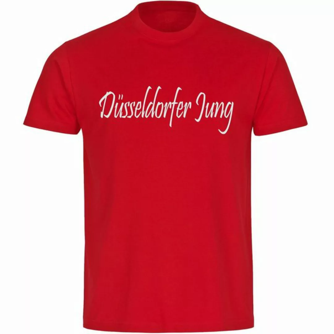 multifanshop T-Shirt Herren Düsseldorf - Düsseldorfer Jung - Männer günstig online kaufen