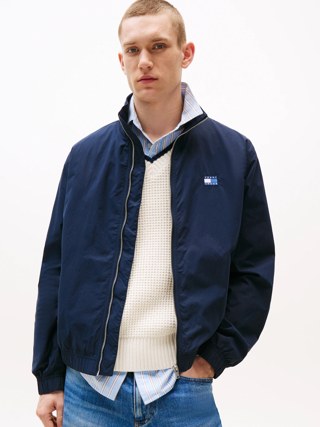 Tommy Jeans Collegejacke "TJM ESSENTIAL JACKET EXT", Freizeitjacke, Übergan günstig online kaufen